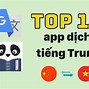 App Dịch Tiếng Trung Trực Tiếp