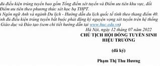 Đại Học Văn Hóa Hà Nội Điểm Chuẩn Học Bạ