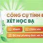 Điểm Xét Tuyển Học Bạ Là Gì