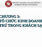 Khái Niệm Kinh Doanh Lưu Trú Trong Khách Sạn