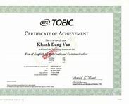 Mua Chứng Chỉ Toeic Của Iig